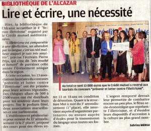 article journal La Provence juin 2013