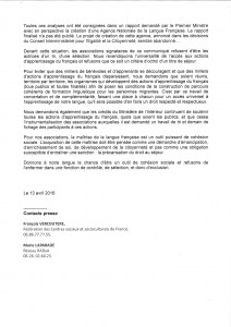 communiqué de presse 2