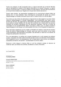 communiqué de presse 2